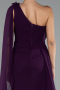 Standesamtkleid Lang Chiffon Violette ABU5144