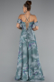 Abendkleid Lang Minzgrün ABU5148