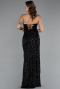 Abendkleid Lang Schwarz ABU5166