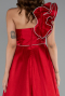 Rot Abendkleid Lang ABU4782