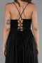 Abschlusskleid Lang Schwarz ABU5175