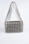 Abendtasche Swarovski Schwarz MN977
