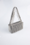 Abendtasche Swarovski Schwarz MN977