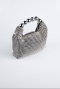 Abendtasche Swarovski Schwarz MN980