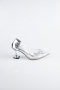 Stiletto Lackleder Silber ABR1055