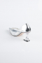 Stiletto Lackleder Silber ABR1055