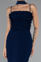 Abendkleid Lang Marineblau ABU5181