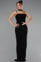 Abendkleid Lang Schwarz ABU5181