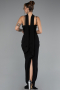 Abendkleid Lang Schwarz ABU5181