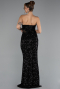 Abendkleid Lang Schwarz ABU5185