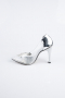 Party-Schuhe Lackleder Silber AB1150