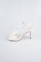 Party-Schuhe Satin Weiß AB1151