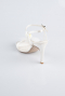 Party-Schuhe Satin Weiß AB1151