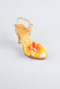 Party-Schuhe Satin Gelb AB1151
