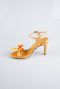 Party-Schuhe Satin Gelb AB1151