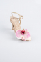 Party-Schuhe Satin Nerzbraun AB1151