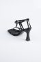 Party-Schuhe Leder Schwarz AB1153