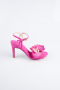 Party-Schuhe Wildleder Fuchsie ABN1151