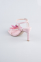 Party-Schuhe Wildleder Puder ABN1151