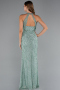 Abendkleid Lang Minzgrün ABU5213
