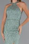 Abendkleid Lang Minzgrün ABU5213