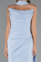 Abschlusskleid Lang Eisblau ABU5216