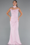 Abschlusskleid Lang Puder ABU5216