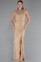 Abendkleid Lang Gold ABU5213