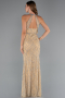 Abendkleid Lang Gold ABU5213