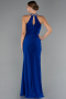 Abendkleid Lang Sächsischblau ABU5258
