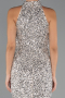 Abendkleid Lang Beige ABK2474