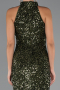 Abendkleid Lang Khaki ABK2474