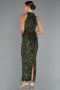 Abendkleid Lang Khaki ABK2474