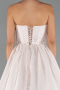 Standesamtkleid Lang Beige ABU4337