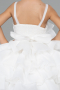 Abendkleid für Kinder Kurz Weiß ABK2433