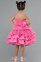 Abendkleid für Kinder Kurz Rosa ABK2433