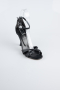 Party-Schuhe Leder Schwarz ABD1156