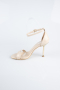 Party-Schuhe Lackleder Hautfarben ABR1157