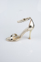 Party-Schuhe Lackleder Gold ABR1158