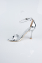 Party-Schuhe Lackleder Silber ABR1158