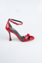 Party-Schuhe Lackleder Rot ABR1158