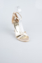 Party-Schuhe Satin Hautfarben ABT1156