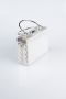 Silber Abendtasche Glitzernd KC161