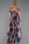 Abendkleid in Übergröße Lang Zwiebelschale ABU5263