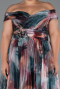 Abendkleid in Übergröße Lang Zwiebelschale ABU5263