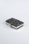 Schwarz-Silber Abendtasche SH830