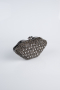 Platin Abendtasche Verputz SH831
