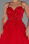 Abendkleid Lang Rot ABU5279