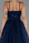 Abendkleid Lang Marineblau ABU5279