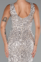 Abendkleid Lang Beige ABU5281